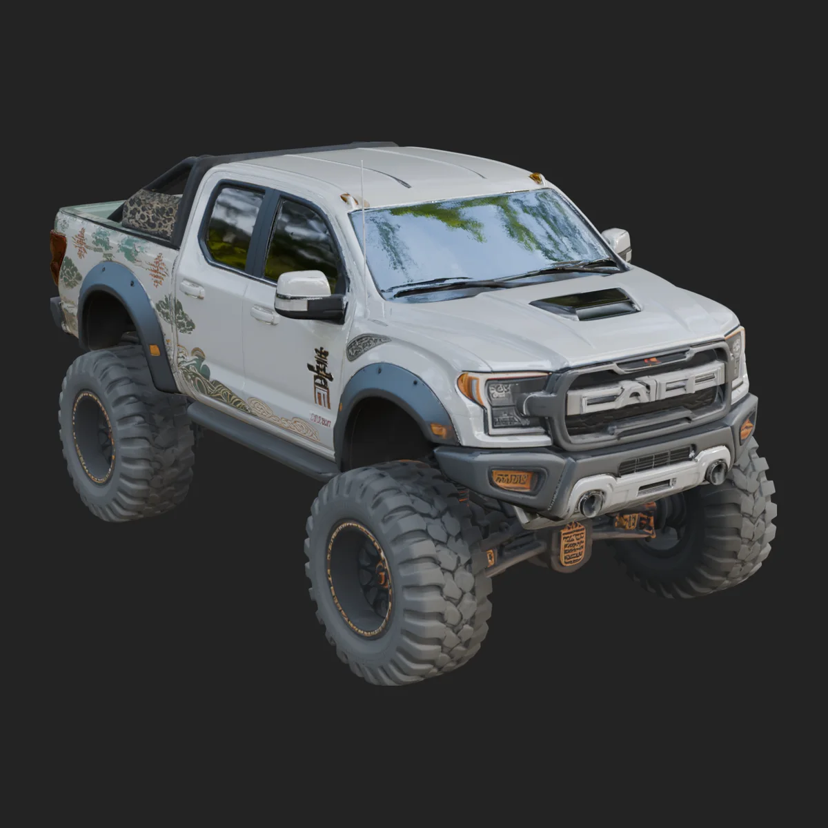 Monster Truck Model Design 8