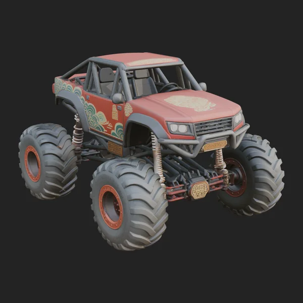 Monster Truck Model Design 9
