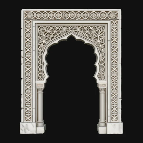Moorish Arch Gateway Model Design 1