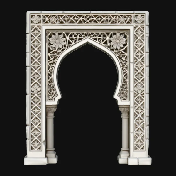 Moorish Arch Gateway Model Design 2
