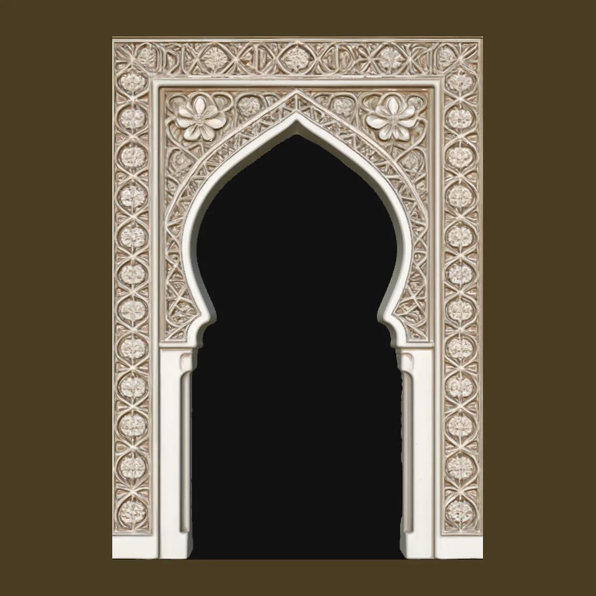 Moorish Arch Gateway Model Design 5