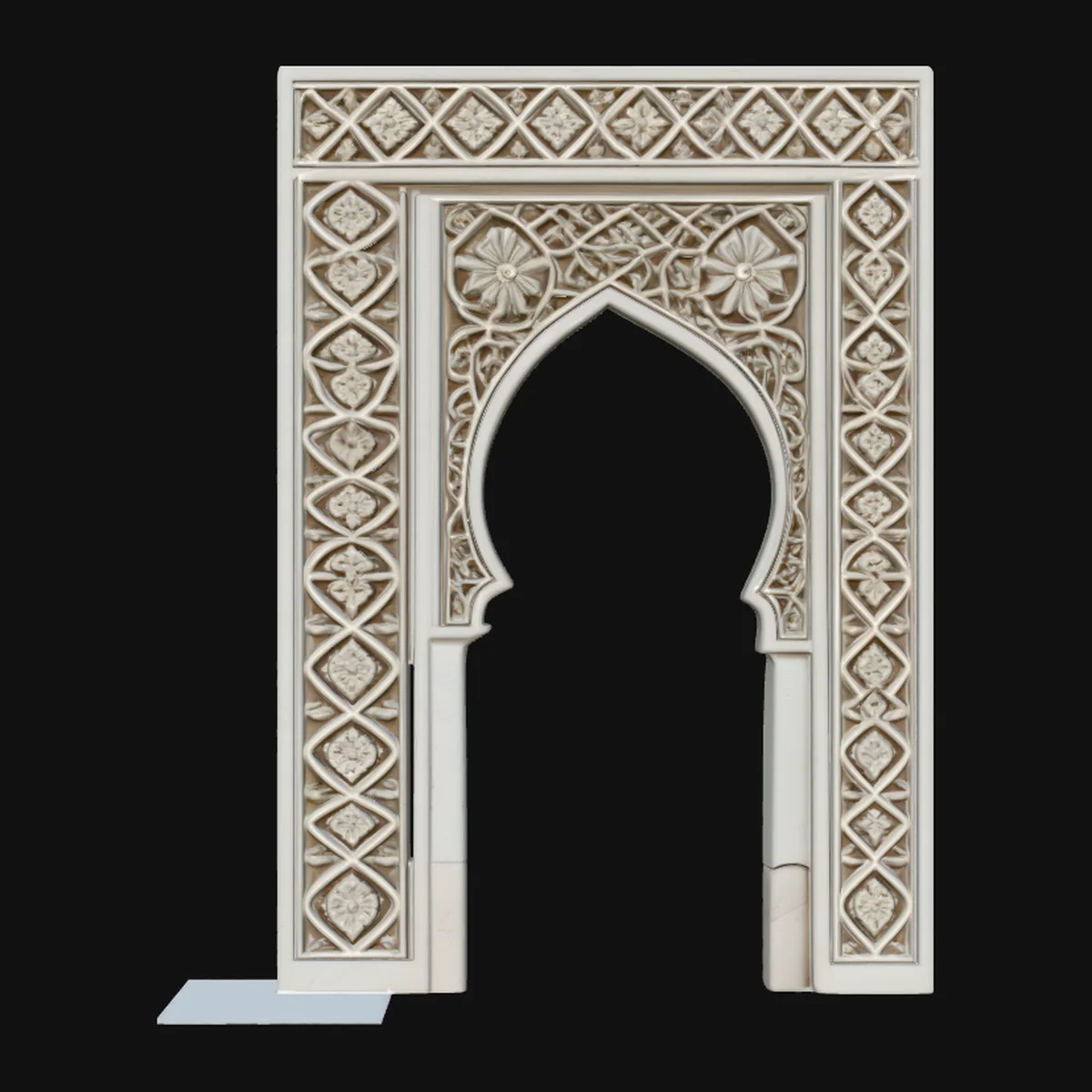 Moorish Arch Gateway Model Design 6