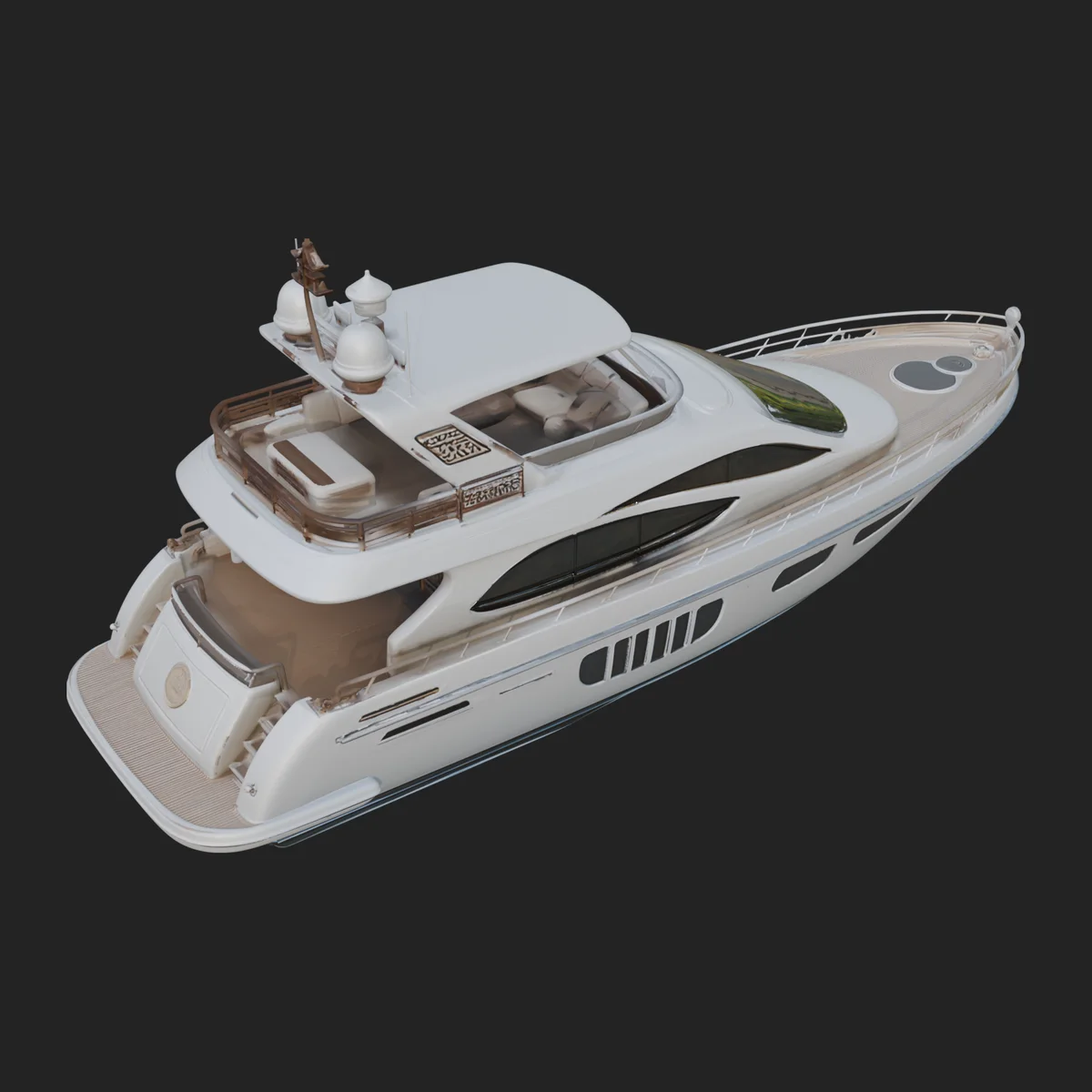 Motor Yacht Model Design 10