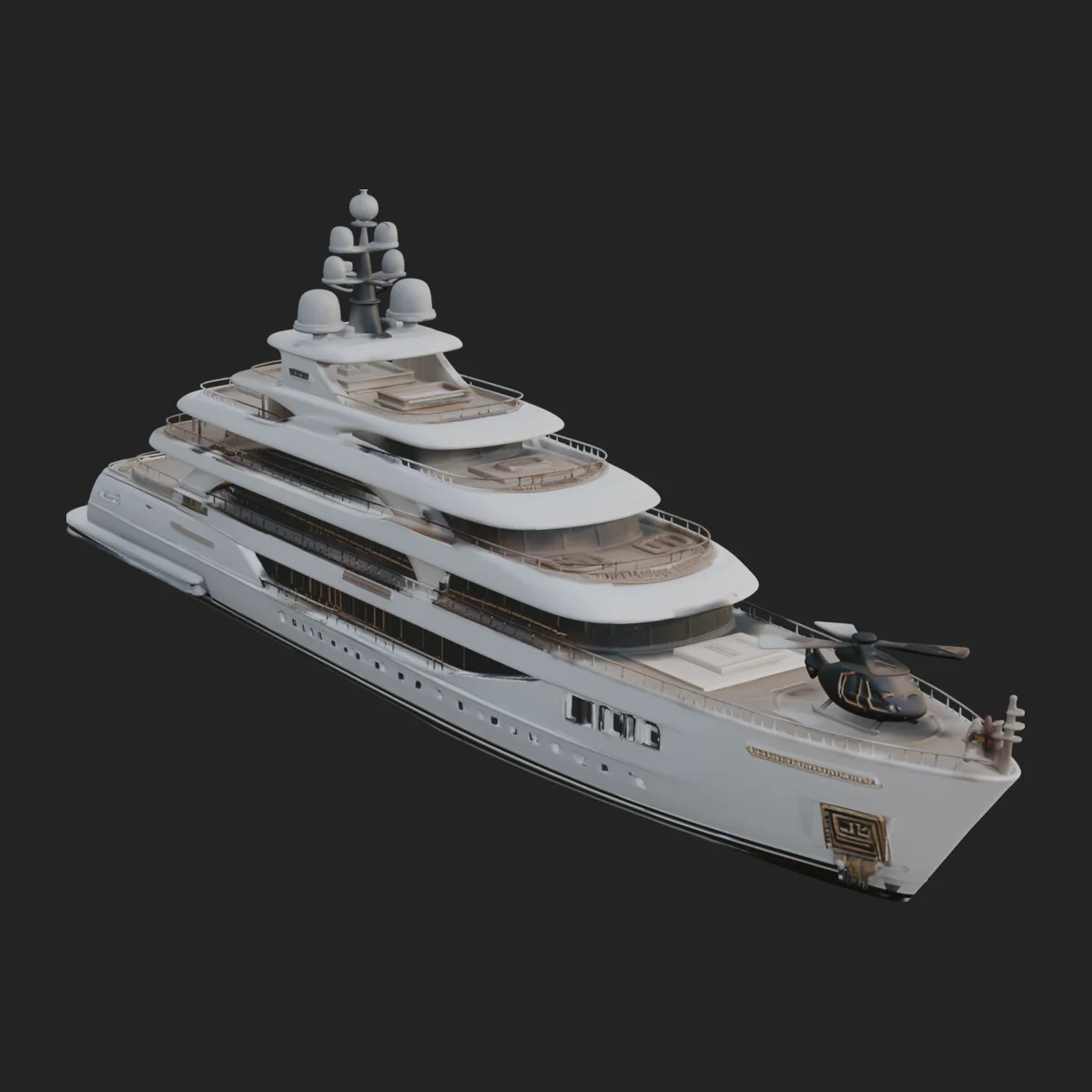 Motor Yacht Model Design 18