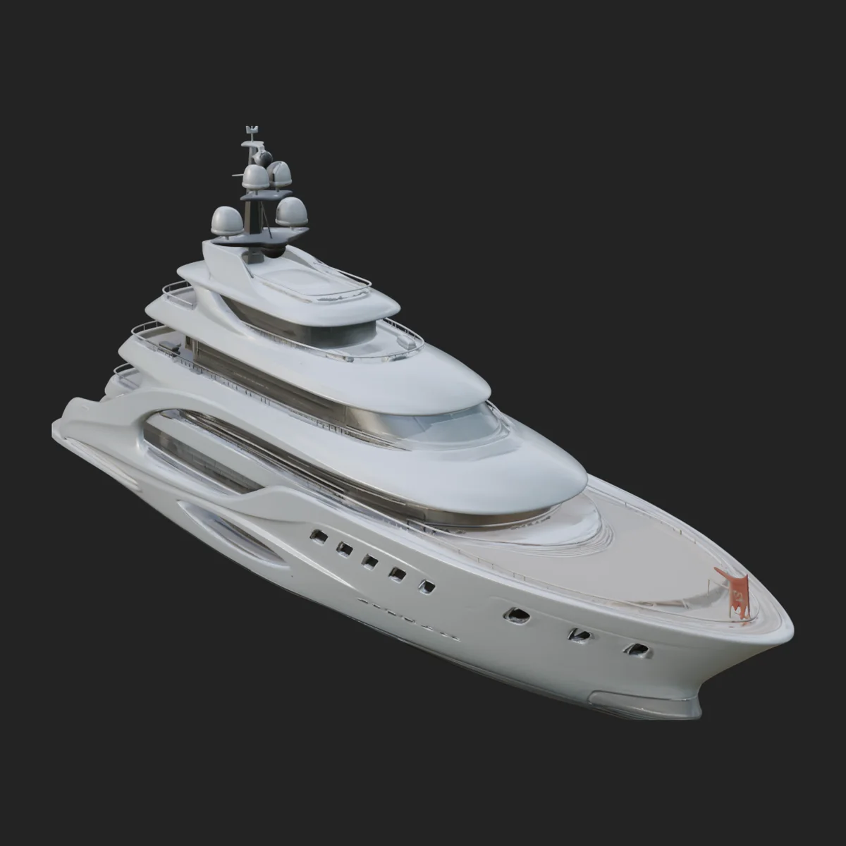 Motor Yacht Model Design 27