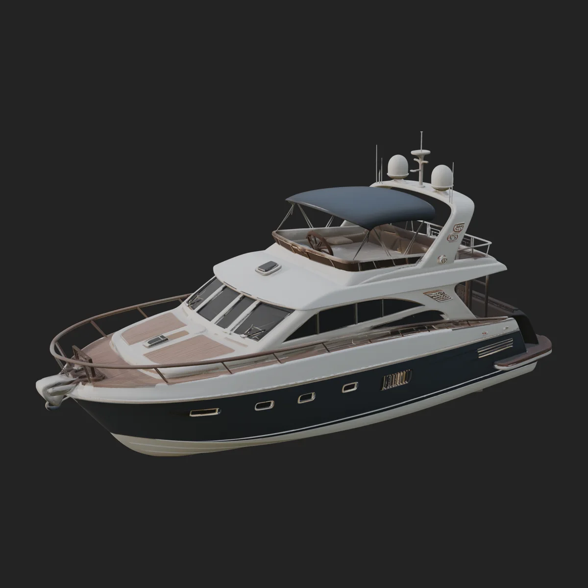 Motor Yacht Model Design 36
