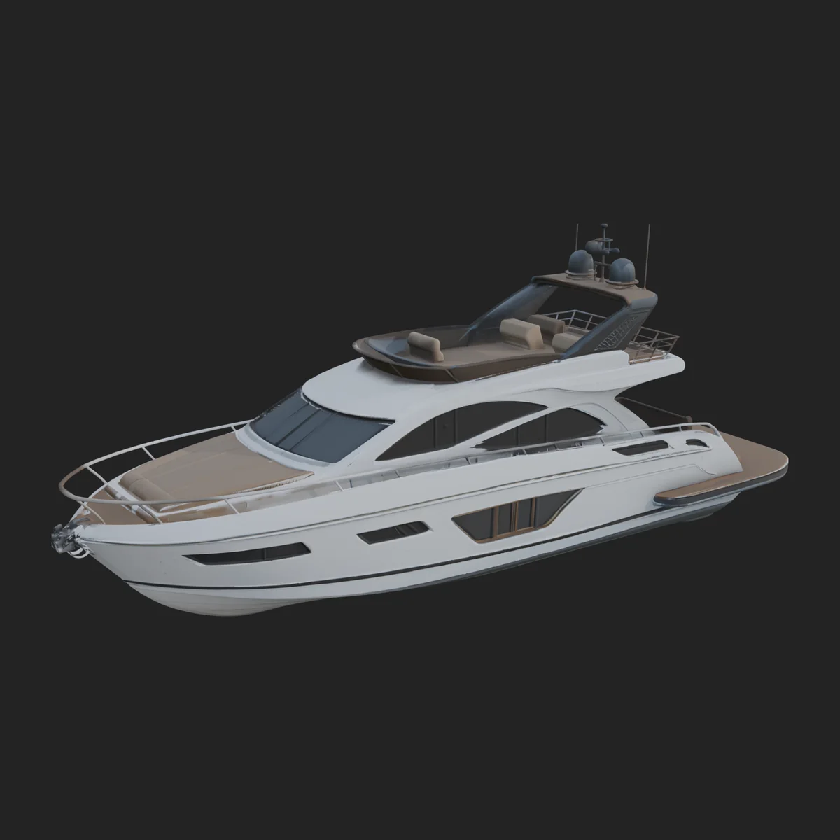 Motor Yacht Model Design 39