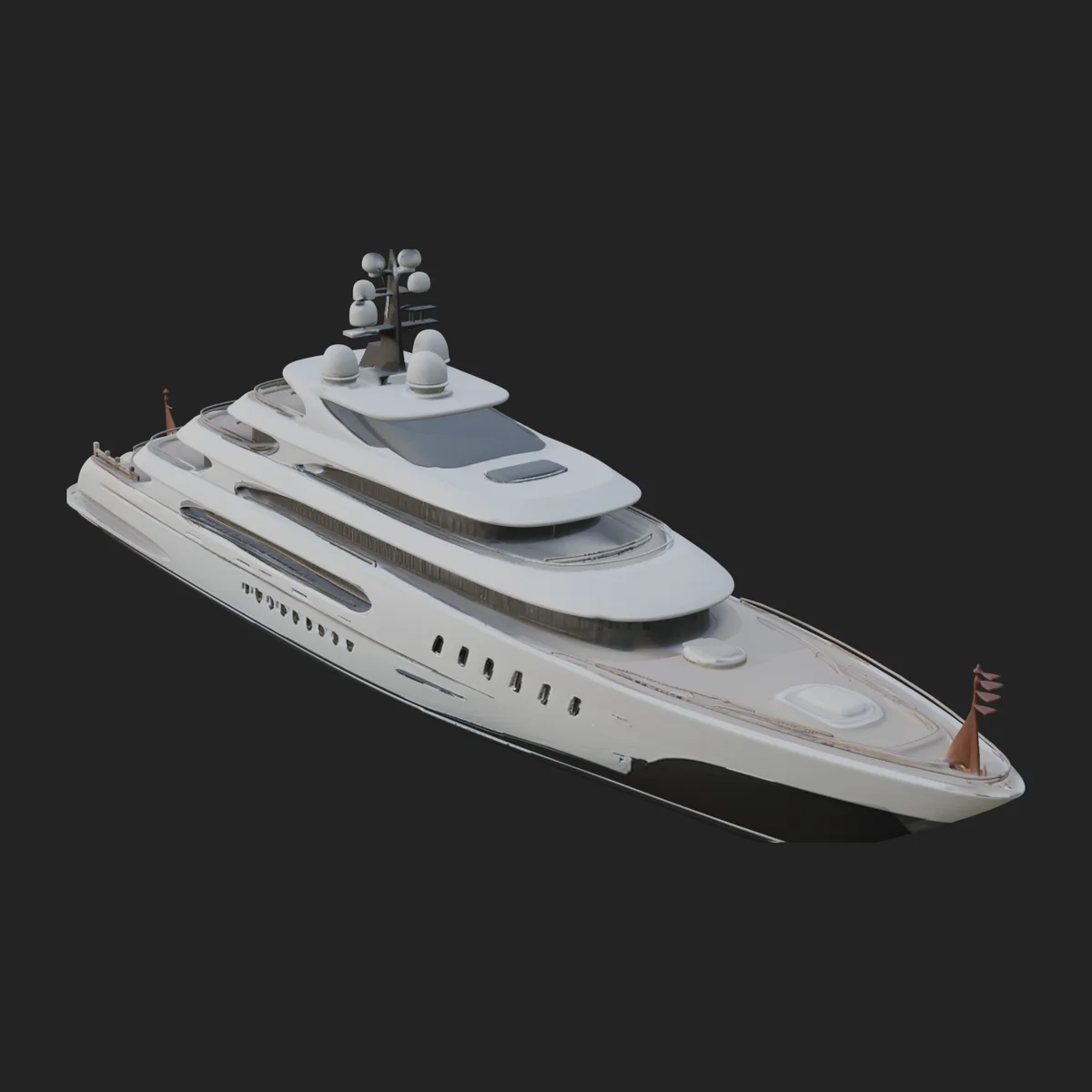 Motor Yacht Model Design 41