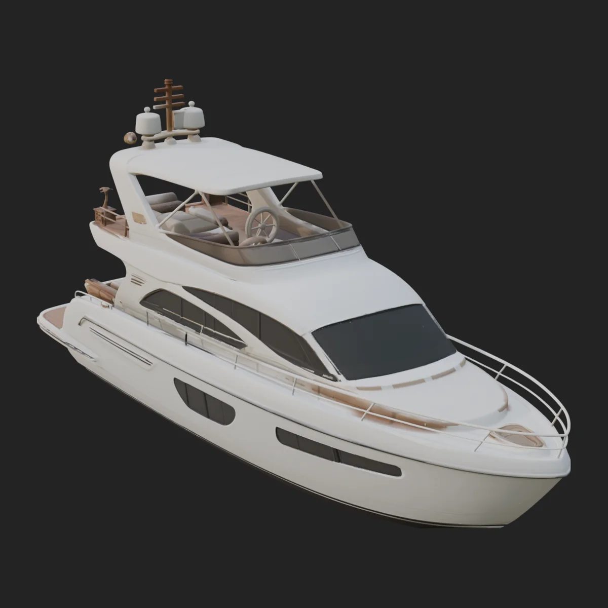 Motor Yacht Model Design 5