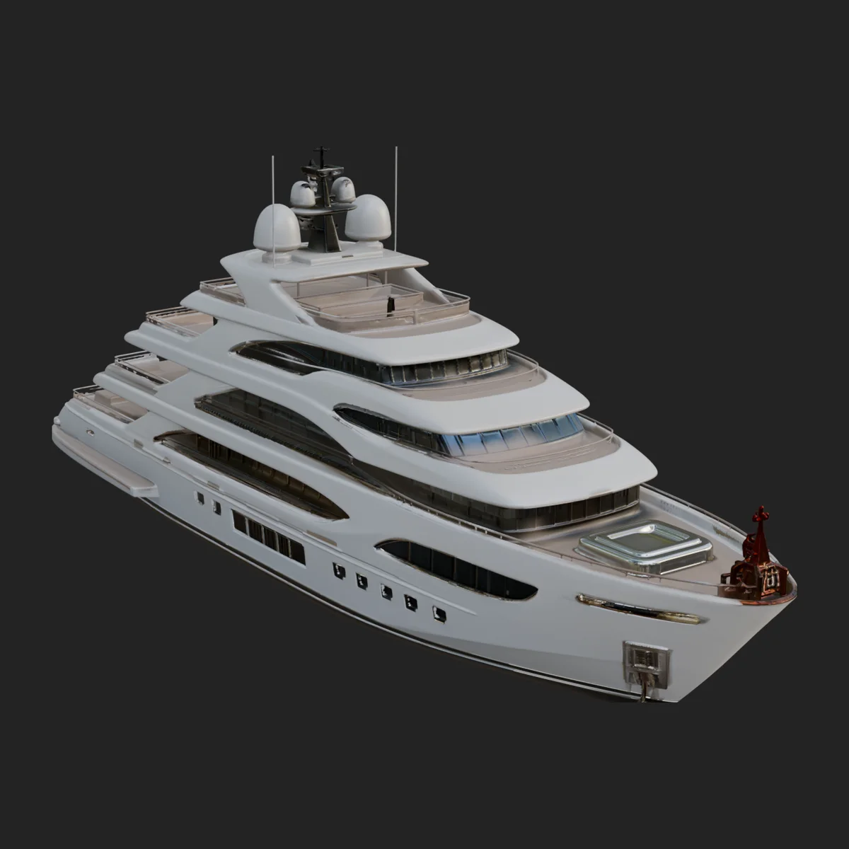 Motor Yacht Model Design 6