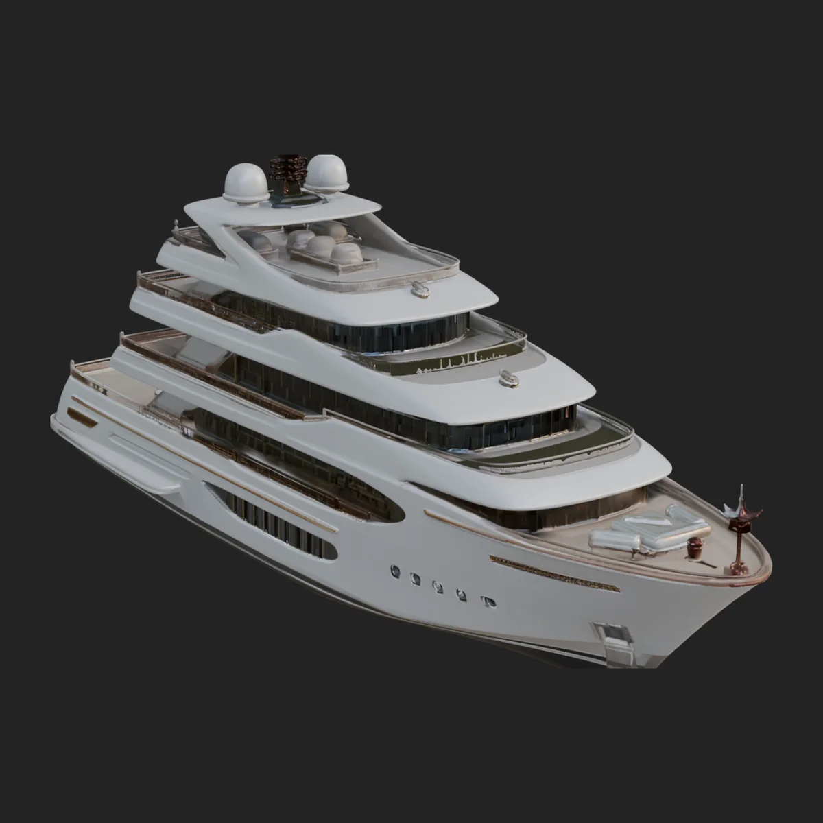 Motor Yacht Model Design 7