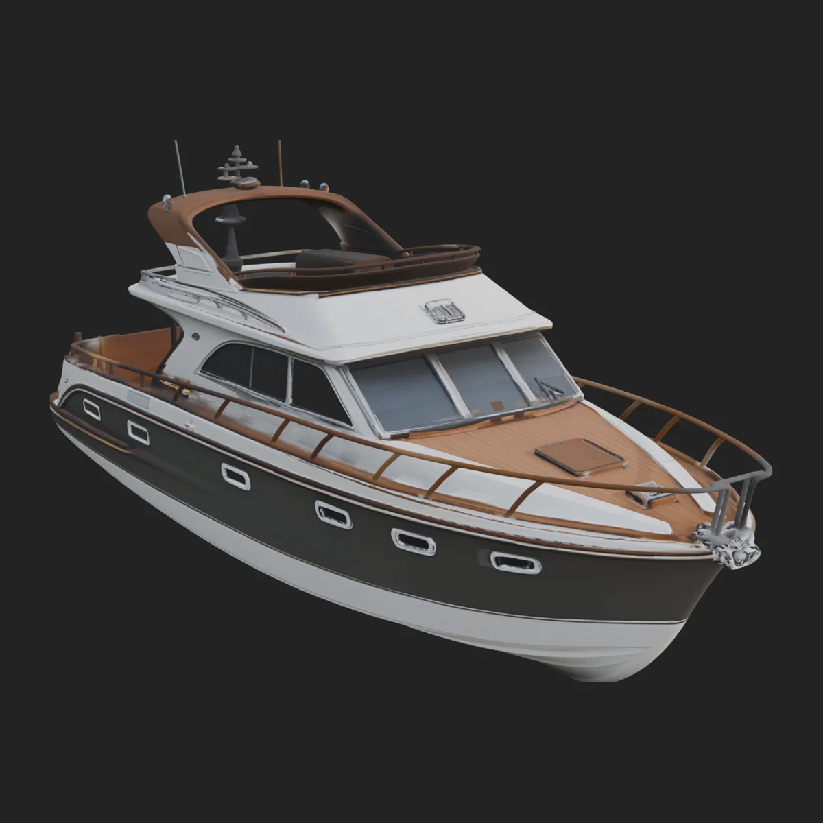 Motor Yacht Model Design 8