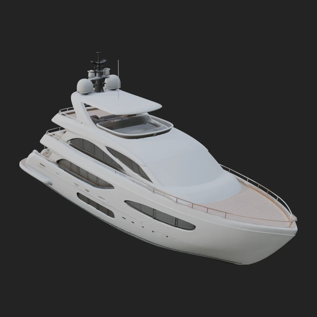 Motor Yacht Model Design 9