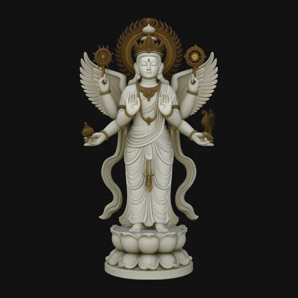 Multi-Armed Guanyin Statue Design 6