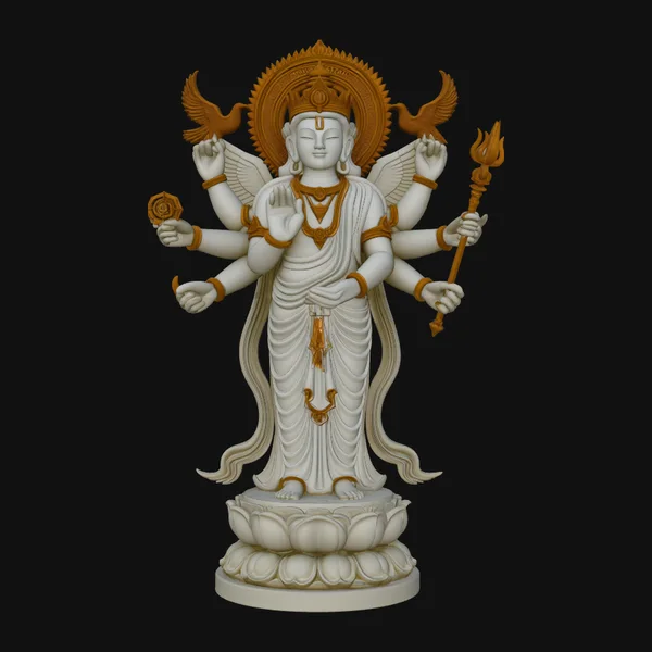 Multi-Armed Guanyin Statue Design 7