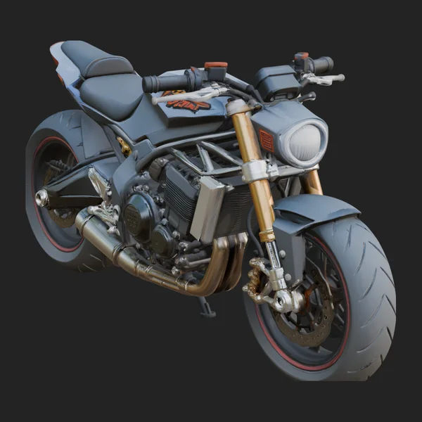 Street Fighter Motorcycle Model Design 2
