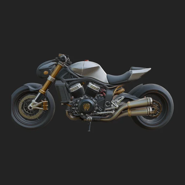 Street Fighter Motorcycle Model Design 4