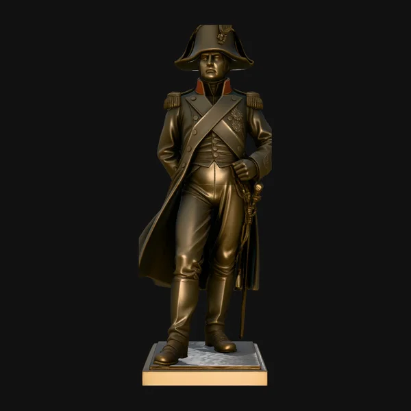 Napoleonic Officer Statue Design 2