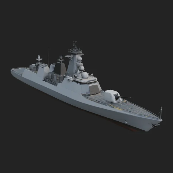 Naval Destroyer Model Design 13
