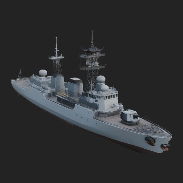 Naval Destroyer Model Design 14