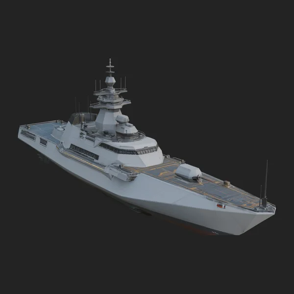 Naval Destroyer Model Design 15