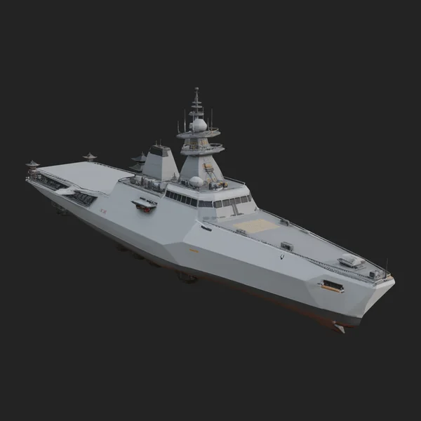 Naval Destroyer Model Design 6