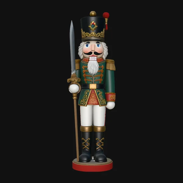Nutcracker Soldier Statue Design 1