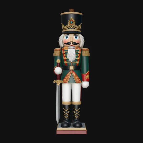 Nutcracker Soldier Statue Design 4