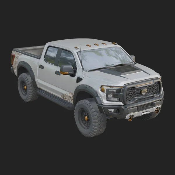 Off Road Pickup Truck Model Design 1