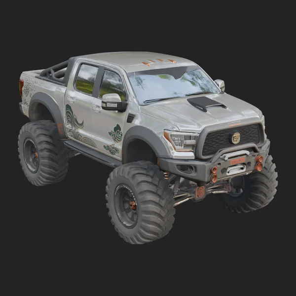 Off Road Pickup Truck Model Design 4