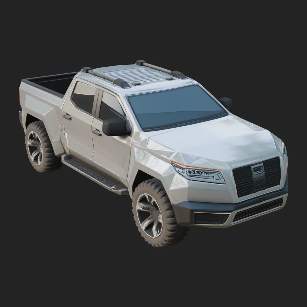 Off Road Pickup Truck Model Design 5