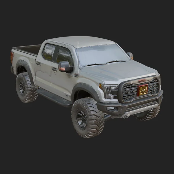 Off Road Pickup Truck Model Design 6