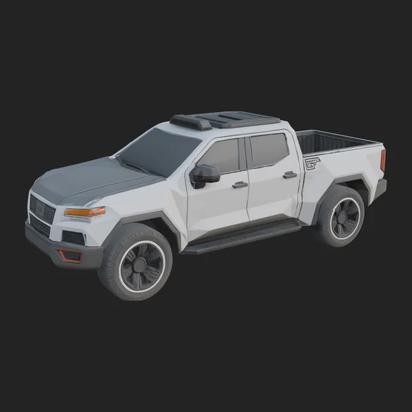 Off Road Pickup Truck Model Design 7