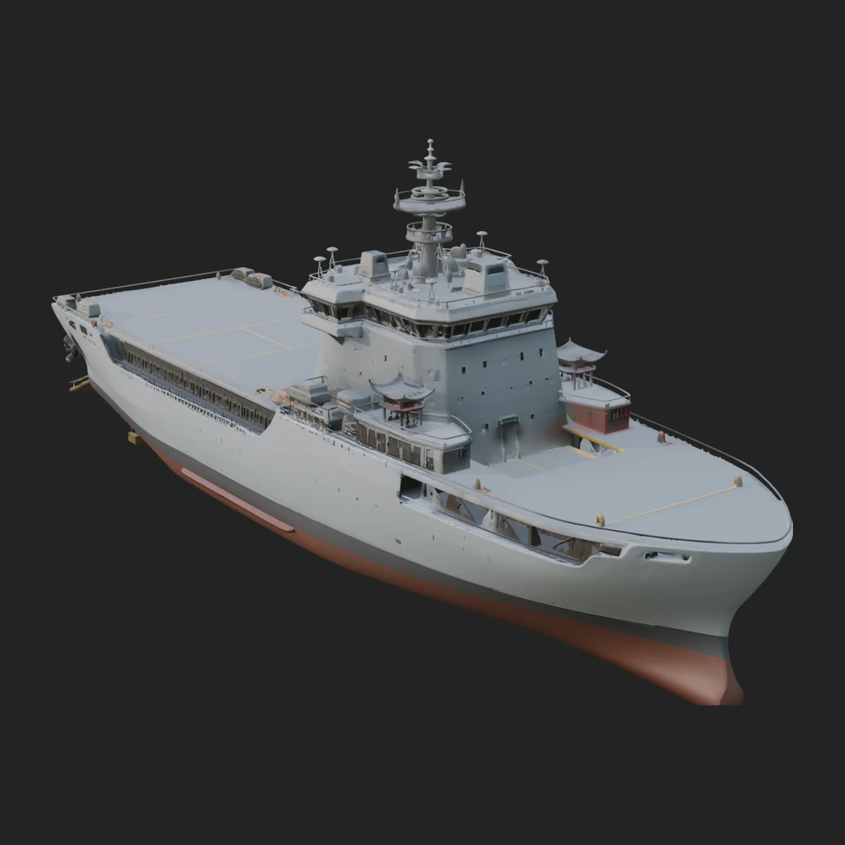 Offshore Supply Ship Model Design 1