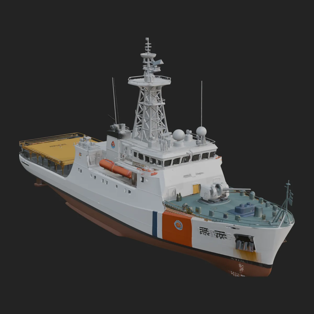 Offshore Supply Ship Model Design 2