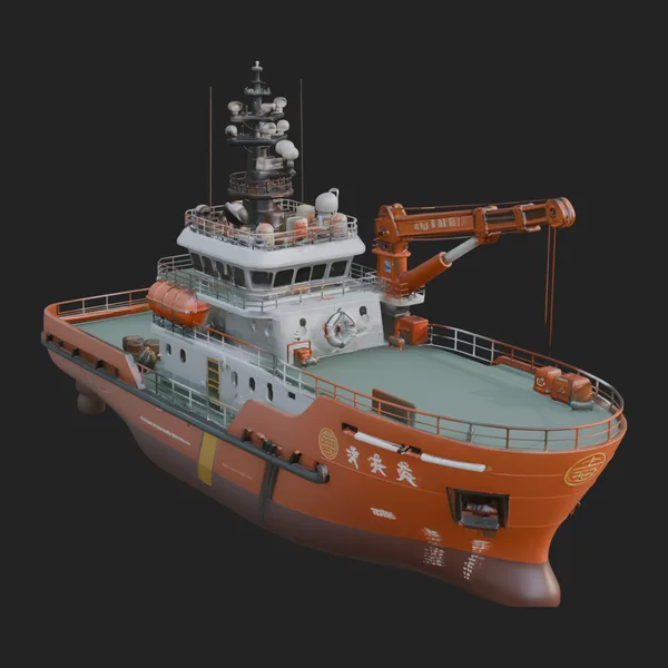 Offshore Supply Ship Model Design 3