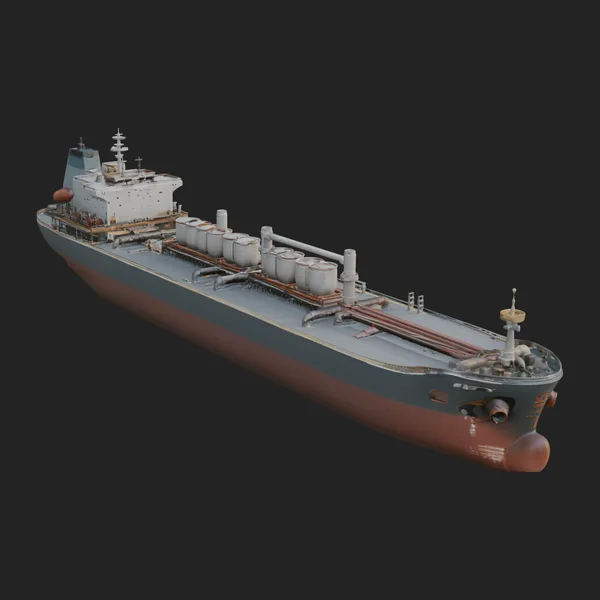 Oil Tanker Ship Model Design 3