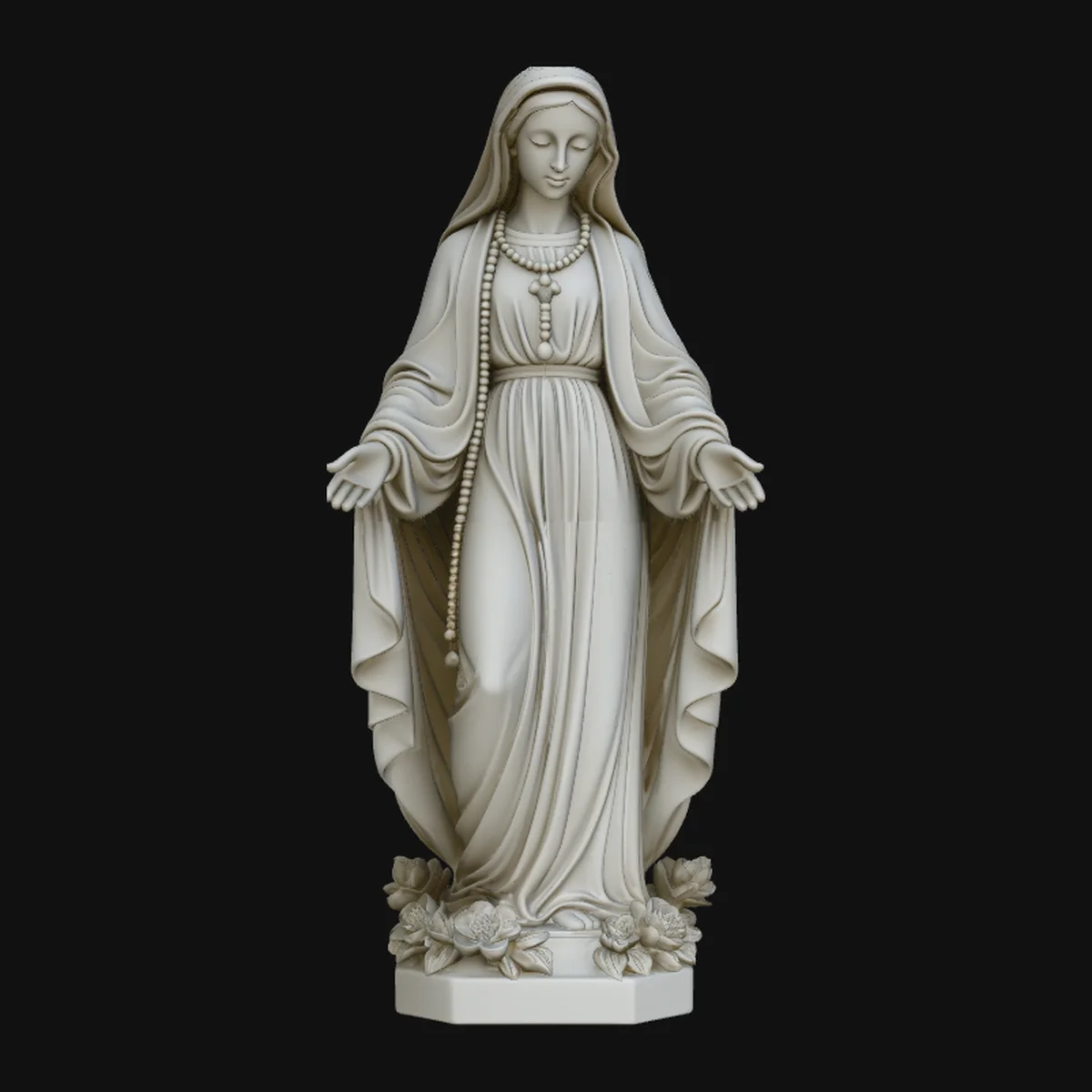 Our Lady of Grace Statue Design 1