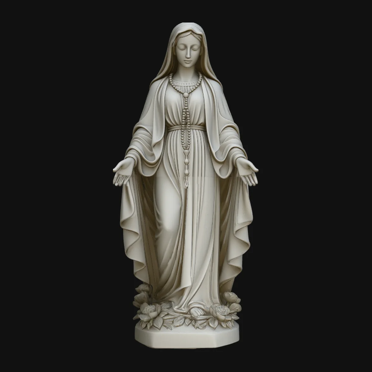 Our Lady of Grace Statue Design 2