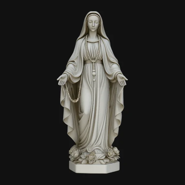 Our Lady of Grace Statue Design 3