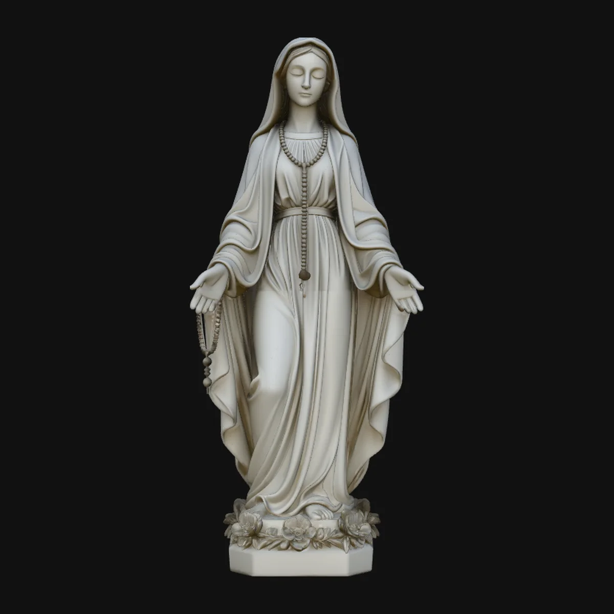 Our Lady of Grace Statue Design 4