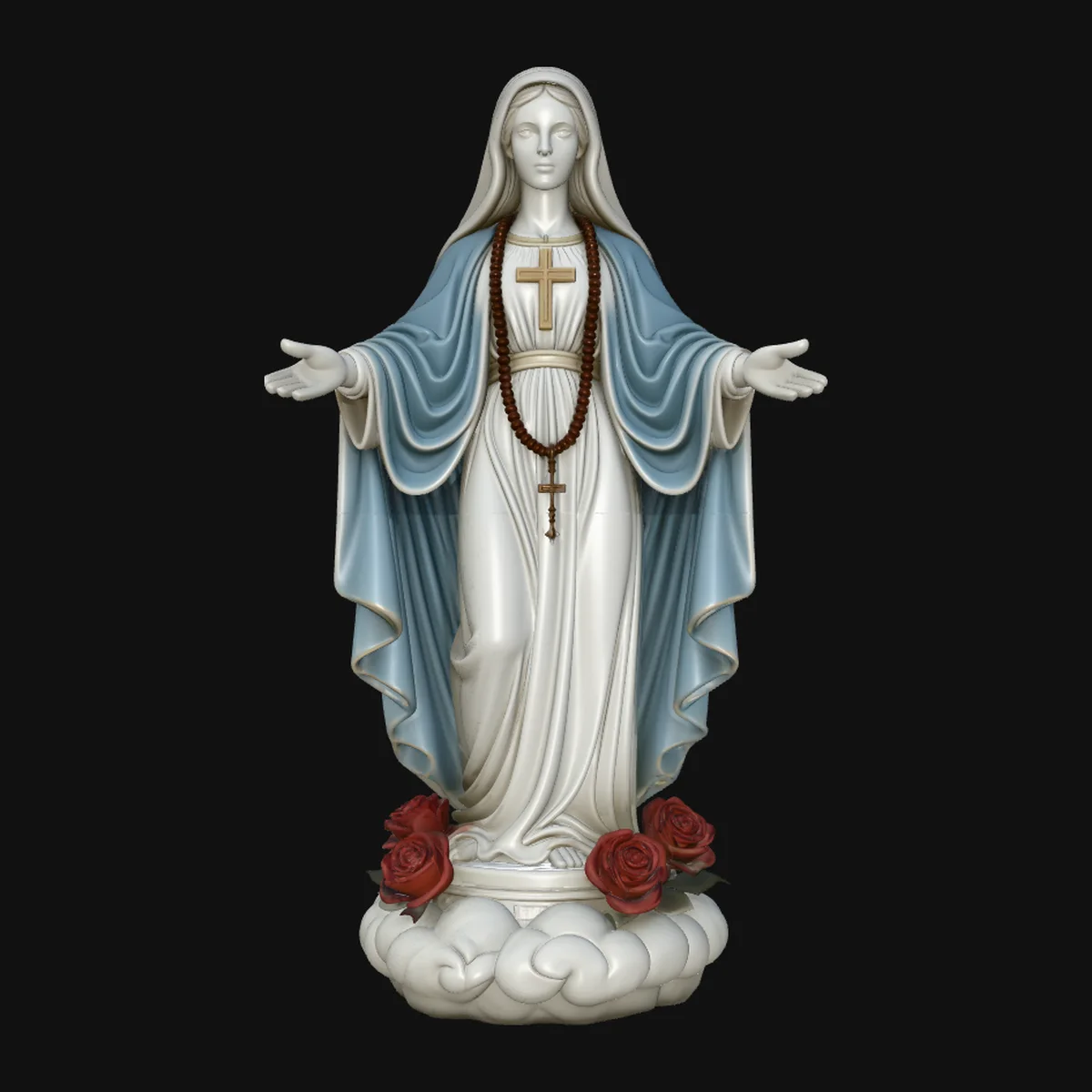 Our Lady of Grace Statue Design 5