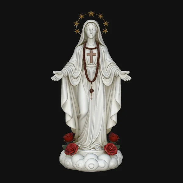 Our Lady of Grace Statue Design 7