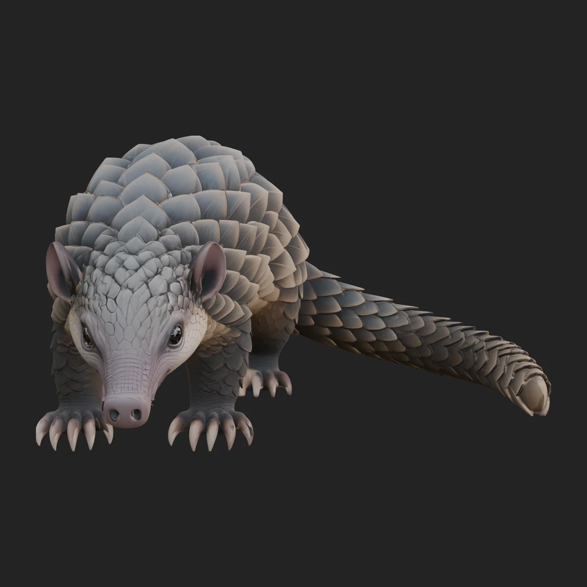 Pangolin Statue Design 1