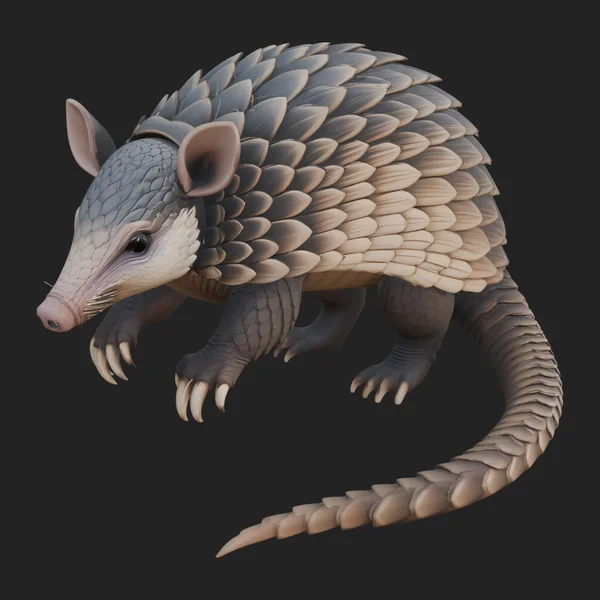 Pangolin Statue Design 3