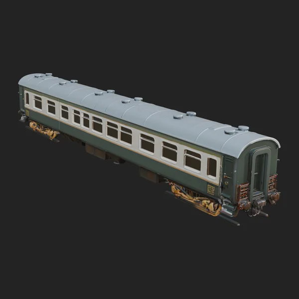 Passenger Train Car Model Design 13