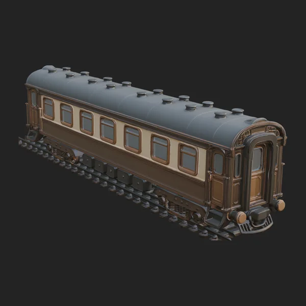 Passenger Train Car Model Design 4