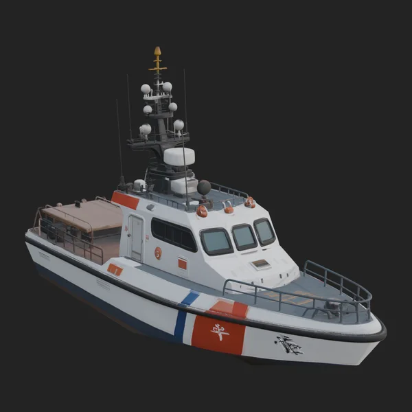 Patrol Boat Model Design 11