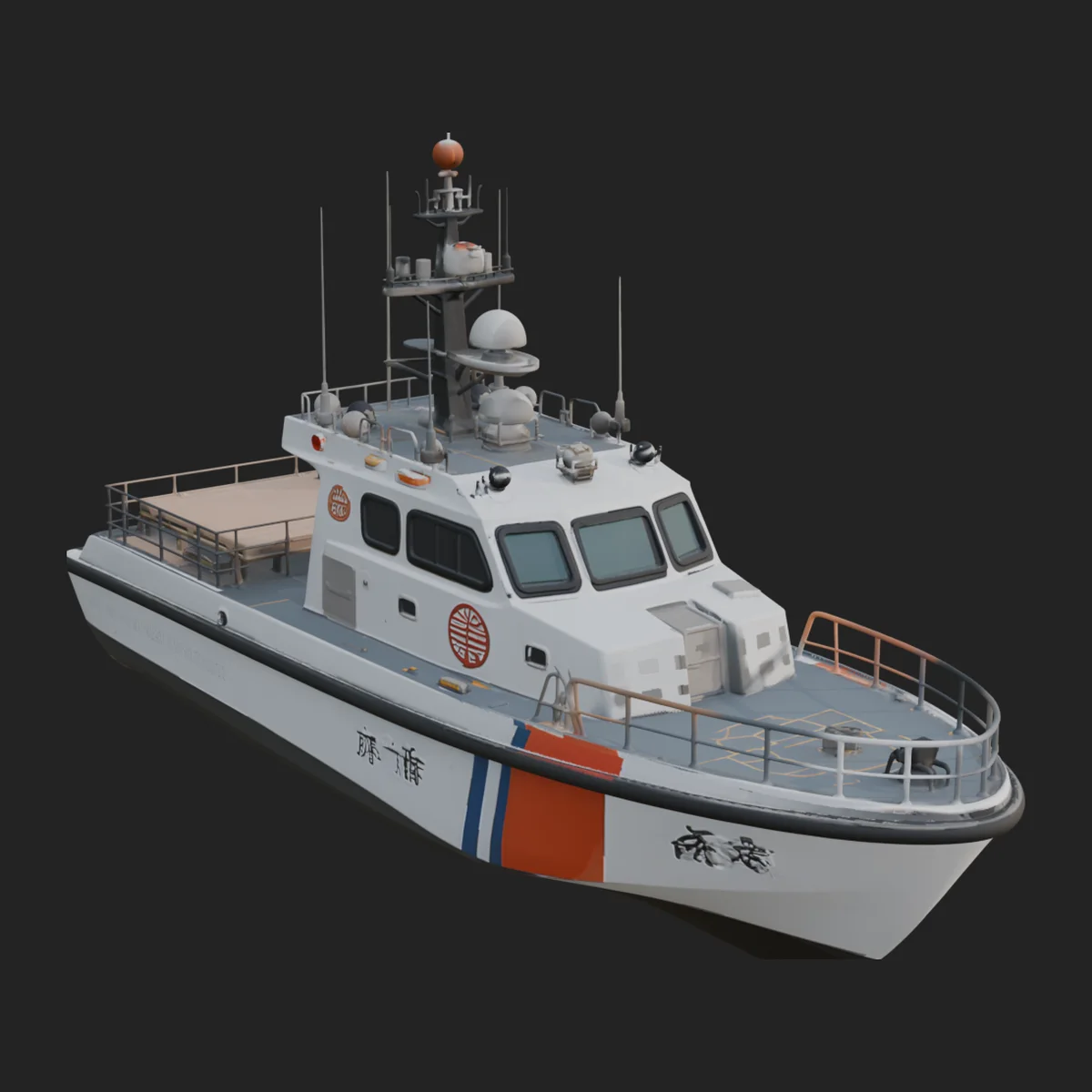 Patrol Boat Model Design 2