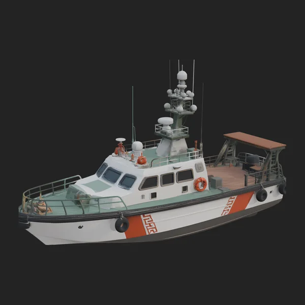 Patrol Boat Model Design 3